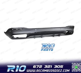DIFUSOR MERCEDES GLE W167 AMG 19- LOOK AMG GLE63 NEGRO
