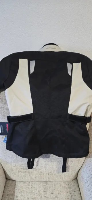 Chaqueta Moto Chica Spidi Negra/Beige NUEVA