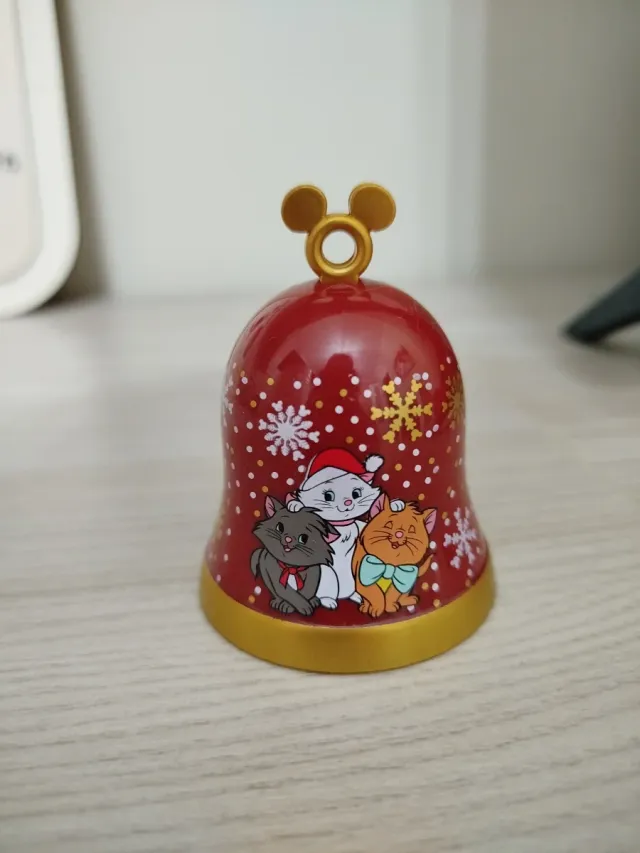 Campanellino Disney Aristogatti Natale