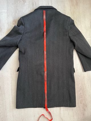 Cappotto Uomo 80% Lana Tg 48 Grigio