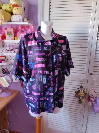 Madame Chocolat Cyberpunk nightcity Neon Harajuku