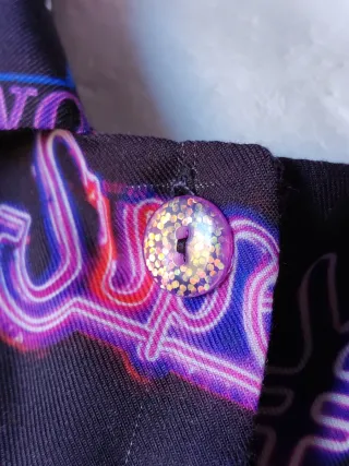 Madame Chocolat Cyberpunk nightcity Neon Harajuku