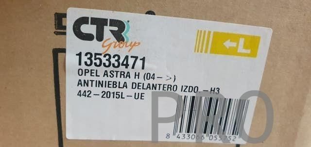 faro opel astra H izquierdo nuevo