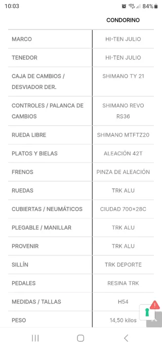 Bicicleta Clásica Ciudad Negra