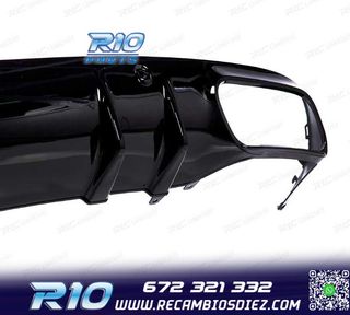 DIFUSOR MERCEDES CLASE C C205 COUPE 14-18 AMG PDC + COLAS ES