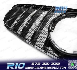 PARRILLA MERCEDES W205 18-21 LOOK SPORT NEGRO BRILLO