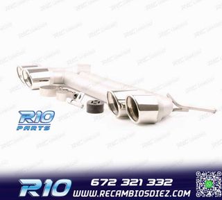 ESCAPE CON COLAS BMW F30 F31 LOOK M DOBLE