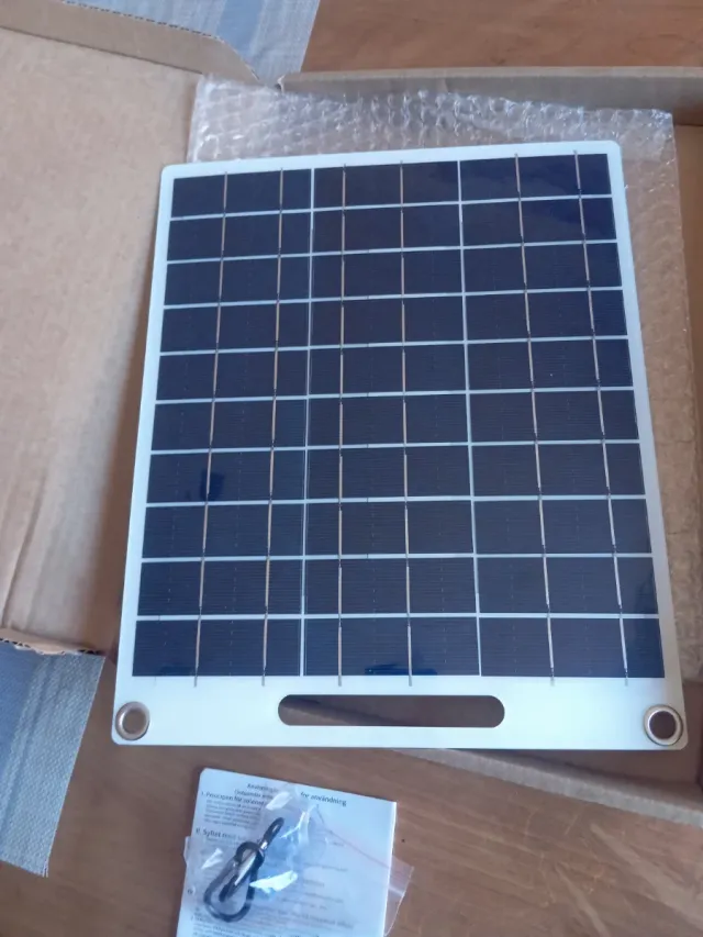 Panel Solar Portátil USB 3A 5V