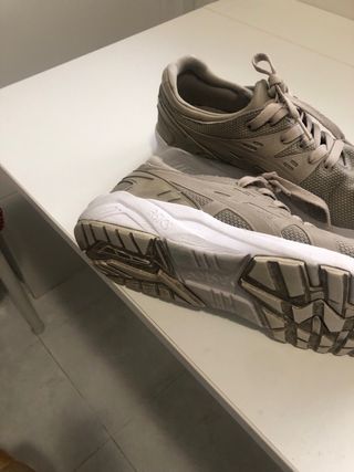 Zapatillas Asics Mujer Talla 38 Beige