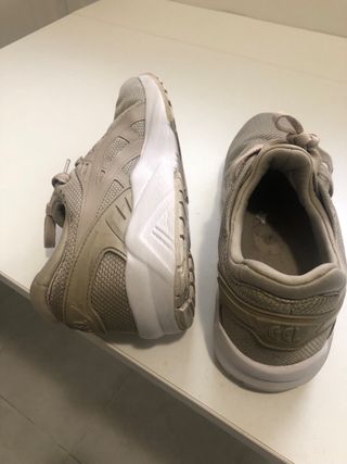Zapatillas Asics Mujer Talla 38 Beige