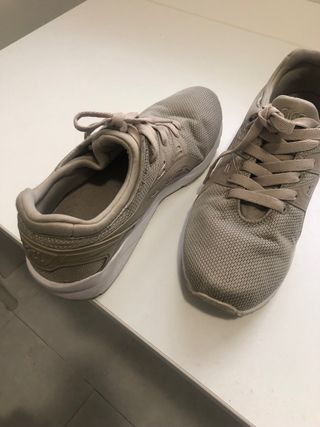 Zapatillas Asics Mujer Talla 38 Beige