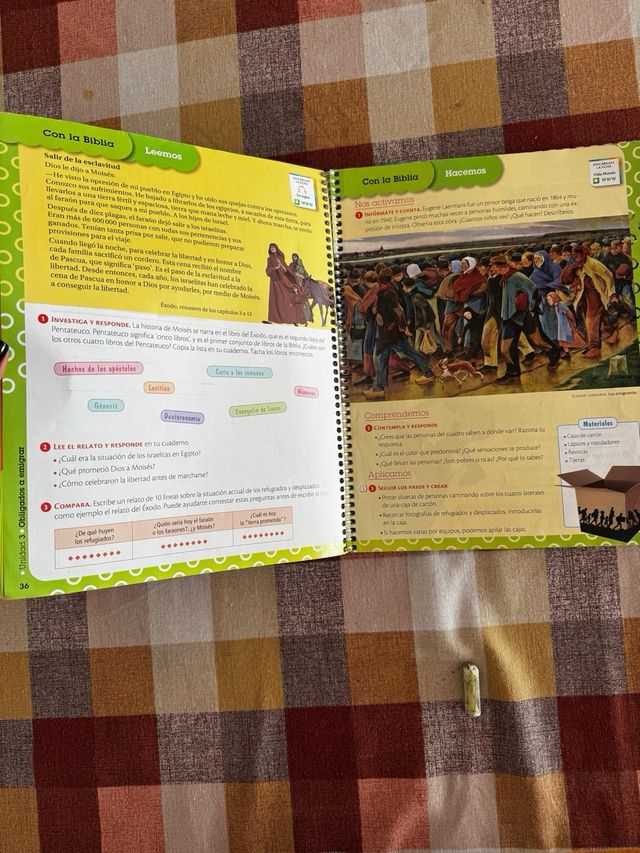 Religión católica. 3 Primaria. Nuestra casa