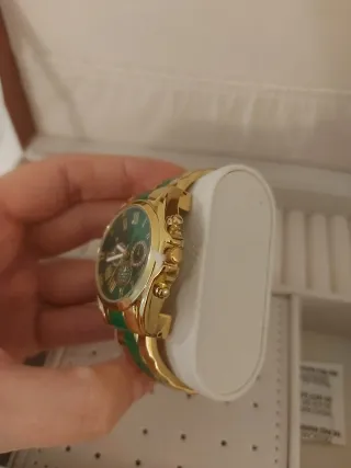 Orologio donna Ottaviani oro e verde