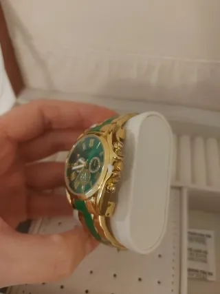 Orologio donna Ottaviani oro e verde