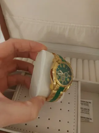 Orologio donna Ottaviani oro e verde