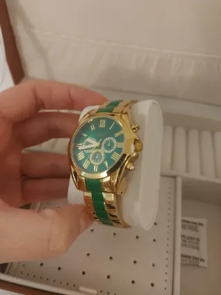 Orologio donna Ottaviani oro e verde