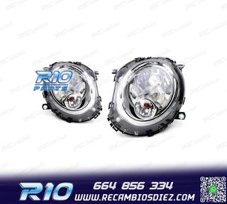 FAROS MINI R56 06-10 FONDO CROMO