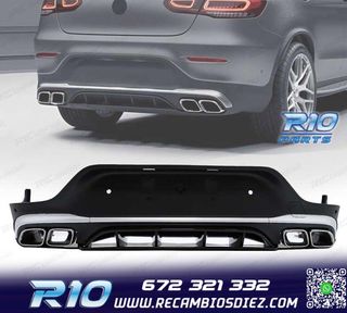 DIFUSOR MERCEDES CLASE GLC C253 COUPE + COLAS ESCAPE