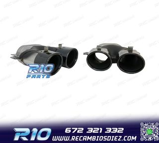 COLAS DE ESCAPE MERCEDES GLC C253 X253 15-18 LOOK AMG GLC43