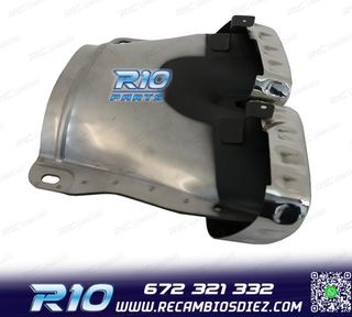 COLAS DE ESCAPE MERCEDES GLE W167 19- LOOK AMG GLE63 CROMO