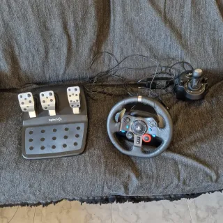 Volante Logitech G29 con Pedales,Palanca y Juegos