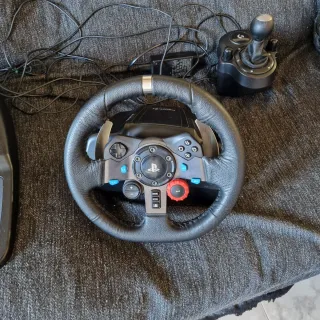 Volante Logitech G29 con Pedales,Palanca y Juegos