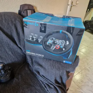 Volante Logitech G29 con Pedales,Palanca y Juegos