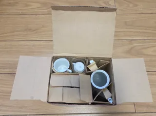 Juego de té/café de porcelana