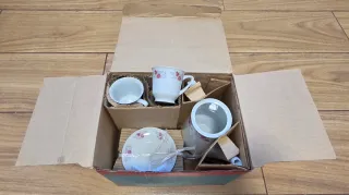 Juego de té/café de porcelana