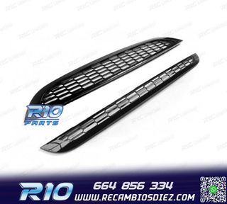 PARRILLA MINI COOPER 01-06 LOOK S NEGRO BRILLO