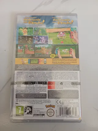 Precintado Pokemon Lets Go Pikachu Nintendo Switch