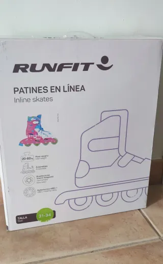 Patines en línea extensibles Runfit
