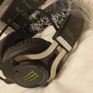 Cascos Gaming Monster Energy — Nuevos a Estrenar