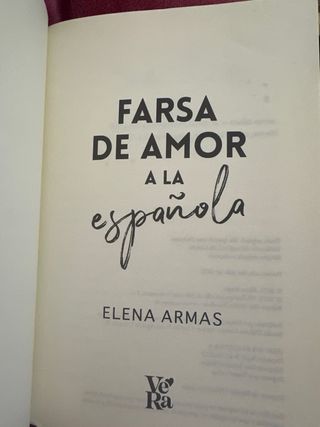 Farsa de amor a la española