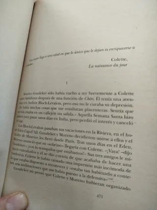 SECRETOS DE LA CARNE: Vida de Colette