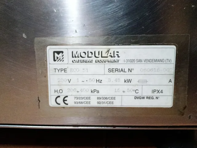 Lavavajillas Hostelería Acero Inoxidable