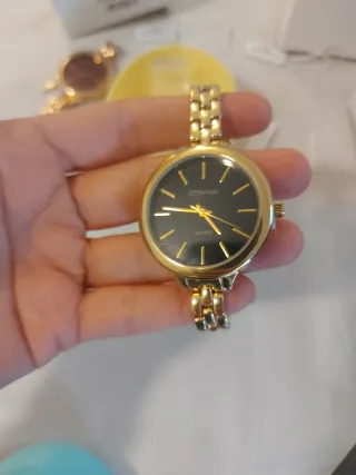 Orologio donna Ottaviani oro nero