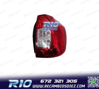 PILOTO DCH PARA DACIA LOGAN II MCV 13-18 BLANCO ROJO