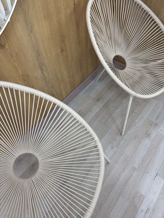 Sillas Acapulco blancas