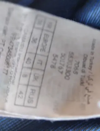 Vestido de invierno manga corta