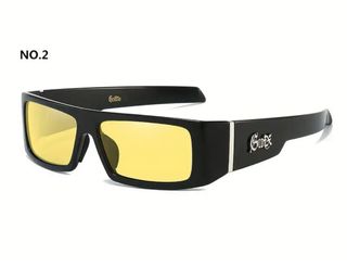 Gafas de sol Gfota negras diseño único