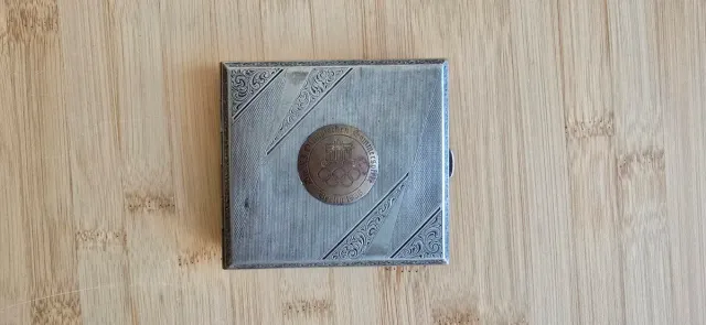 Pitillera antigua Olimpiadas Berlín 1936