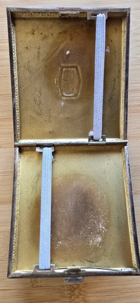 Pitillera antigua Olimpiadas Berlín 1936