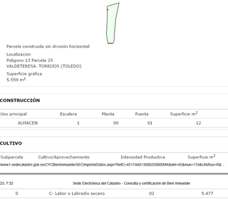 Finca Rústica en Torrijos acceso directo carretera