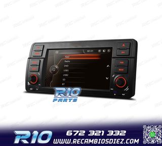 RADIO NAVEGADOR 7" PARA BMW SERIE 3 E46 98-06 USB GPS TACTIL