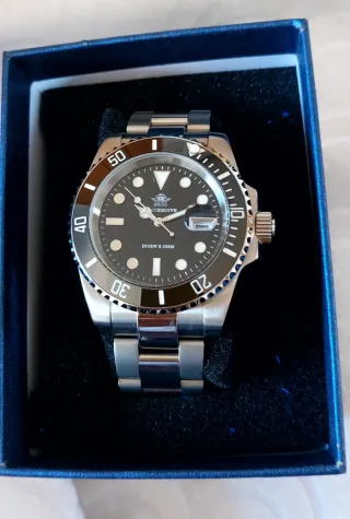 Reloj Pagani Design Hombre Negro/Plata