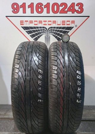 -195 65 15 H DUNLOP RUEDA SEMINUEVA INCREIBLE