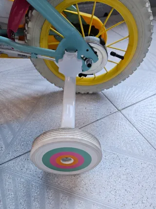 Bicicleta infantil Peppa Pig 12 pulgadas