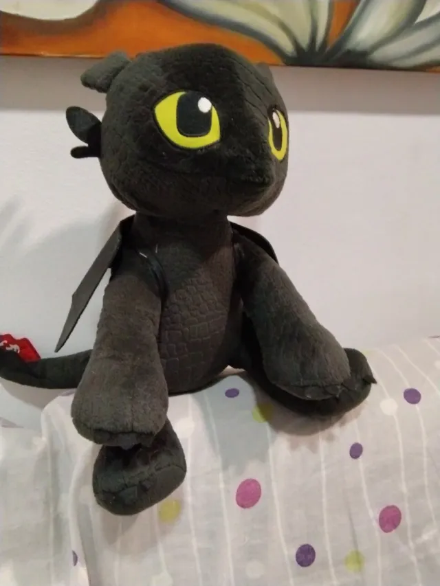 Muñeco Desdentao Peluche Negro