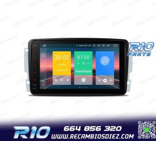 RADIO GPS ANDROID 12 PARA MERCEDES VIANO VITO C W203 A W168
